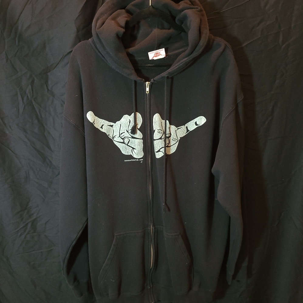 Black hoodie